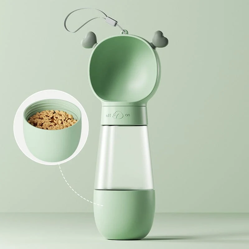 Water Bottle With Food Container