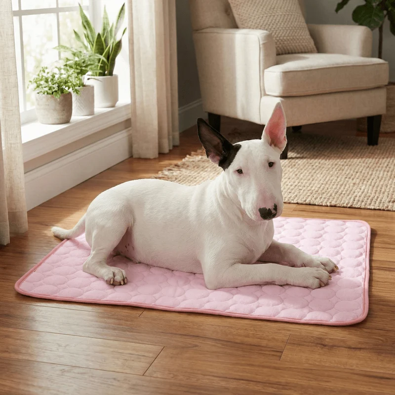 Ice Silk Cooling Dog Mat