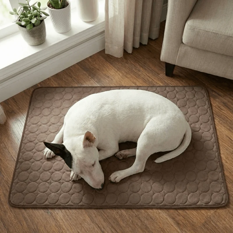 Ice Silk Cooling Dog Mat