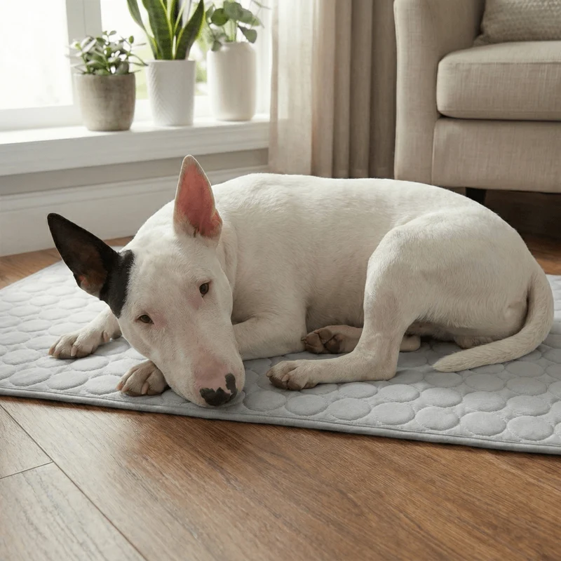 Ice Silk Cooling Dog Mat