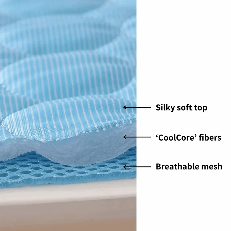 Ice Silk Cooling Dog Mat