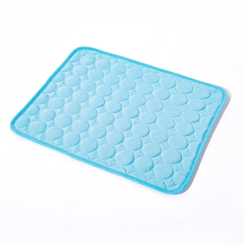 Ice Silk Cooling Dog Mat