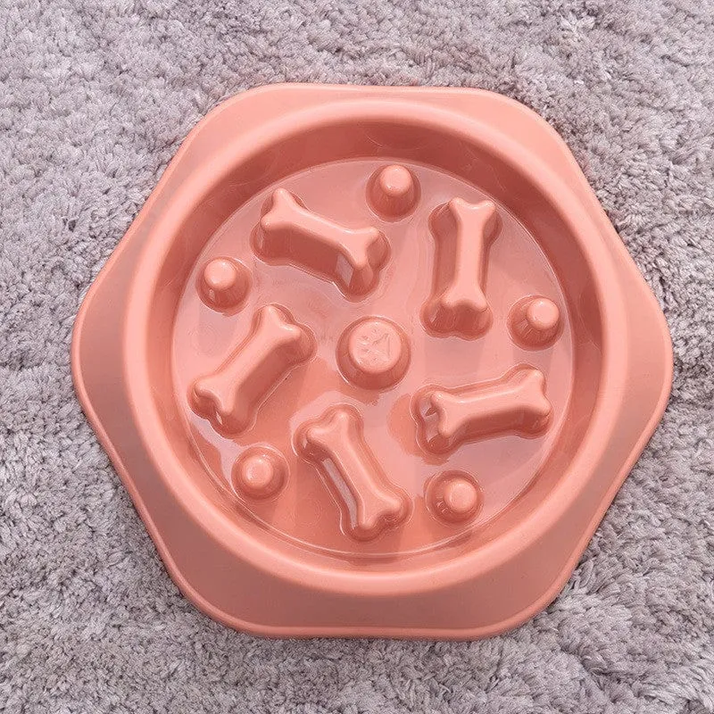 Slow Feeder Bowl With Bones