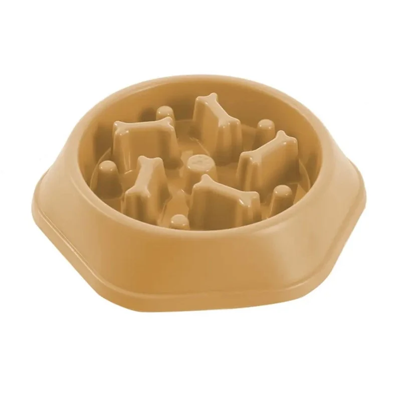 Slow Feeder Bowl With Bones