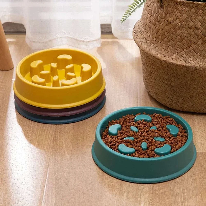 Round Slow Feeder Bowl