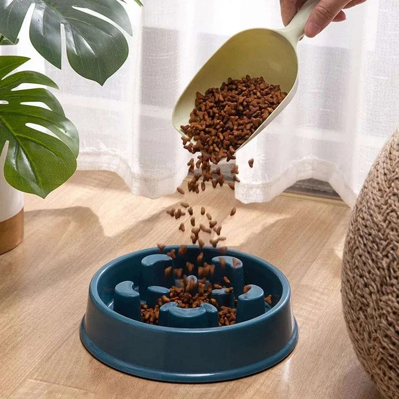 Round Slow Feeder Bowl