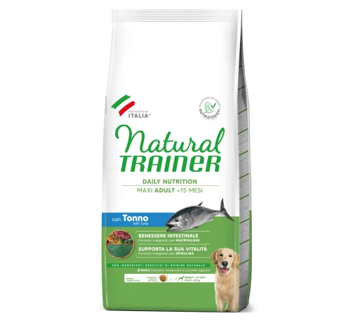 Natural Trainer Maxi Adult Tonno 12 kg