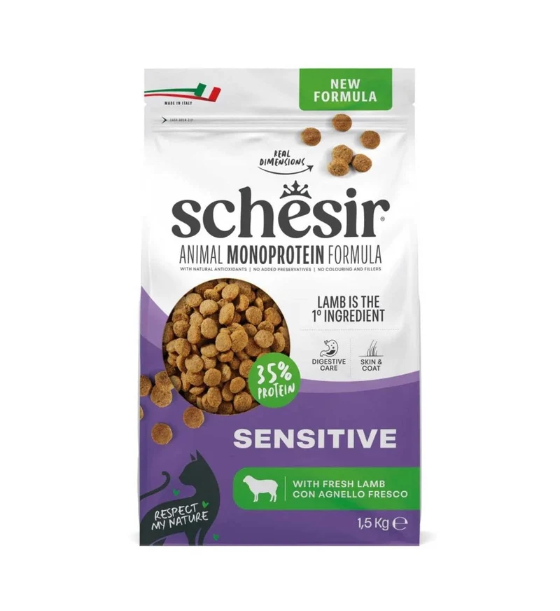 Schesir Animal Monoprotein Formula sacco 400 g per gatti