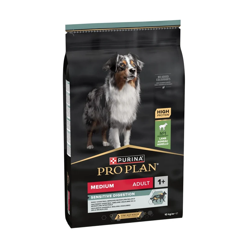 Purina Pro Plan Sensitive Digestion Medium Adult Agnello 10 kg