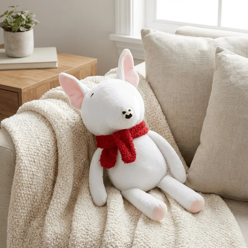 Bull Terrier Plush Toy