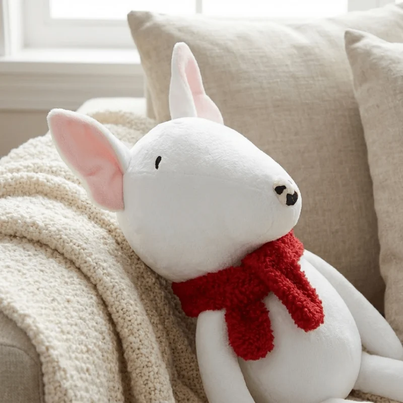 Bull Terrier Plush Toy