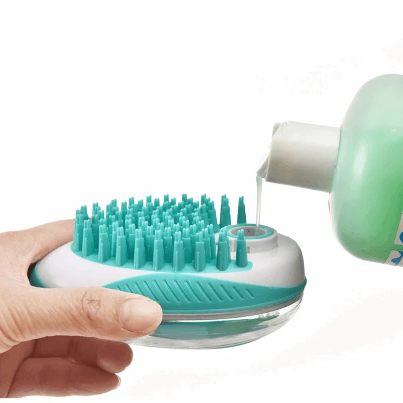 Massaging Shampoo Dispensing Brush