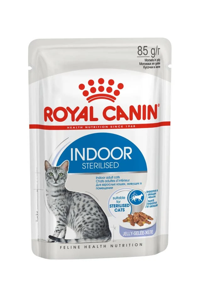 Royal Canin Indoor In Gelatina Multipack 12x85g
