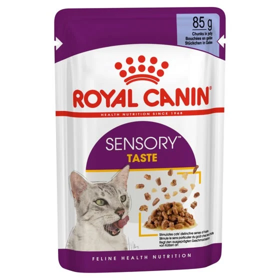 Royal Canin Sensory Taste Jelly Wet Cat Food Multipack 12x85g