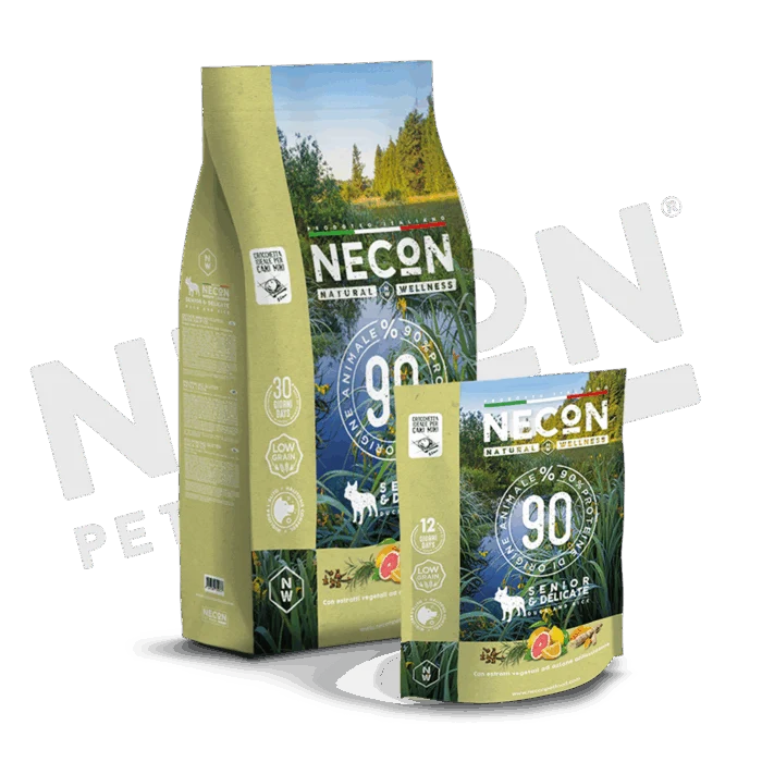 Necon Nw Dog Mini Senior & Delicate Anatra E Riso