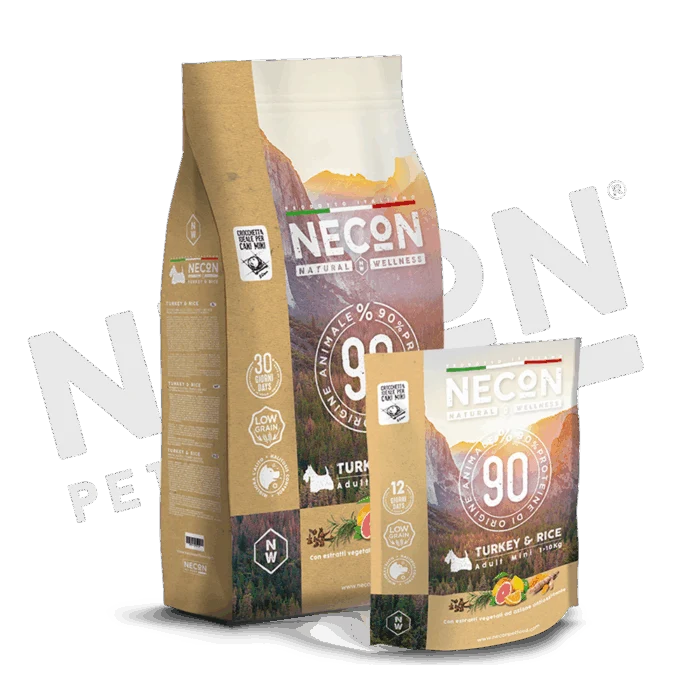 Necon Natural Wellness Adult Mini Tacchino E Riso