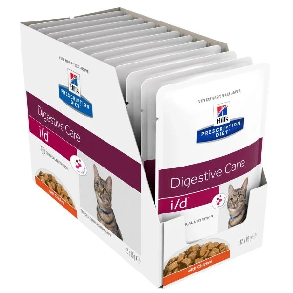 Hill's PRESCRIPTION DIET i/d alimento per gatti con pollo