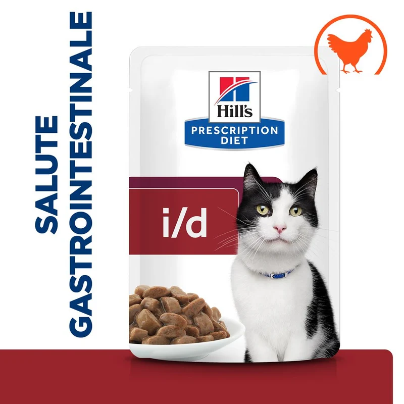 Hill's PRESCRIPTION DIET i/d alimento per gatti con pollo