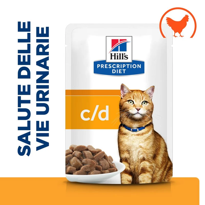 Hill's PRESCRIPTION DIET c/d Multicare alimento per gatti con pollo