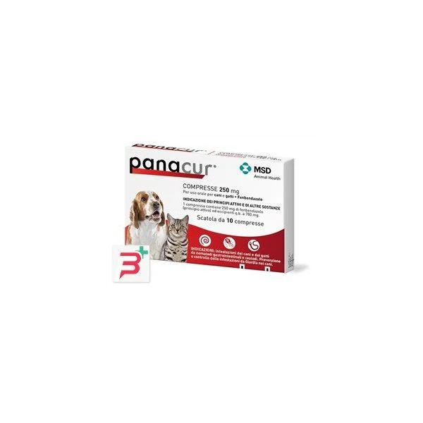 Panacur 250 mg 10 compresse