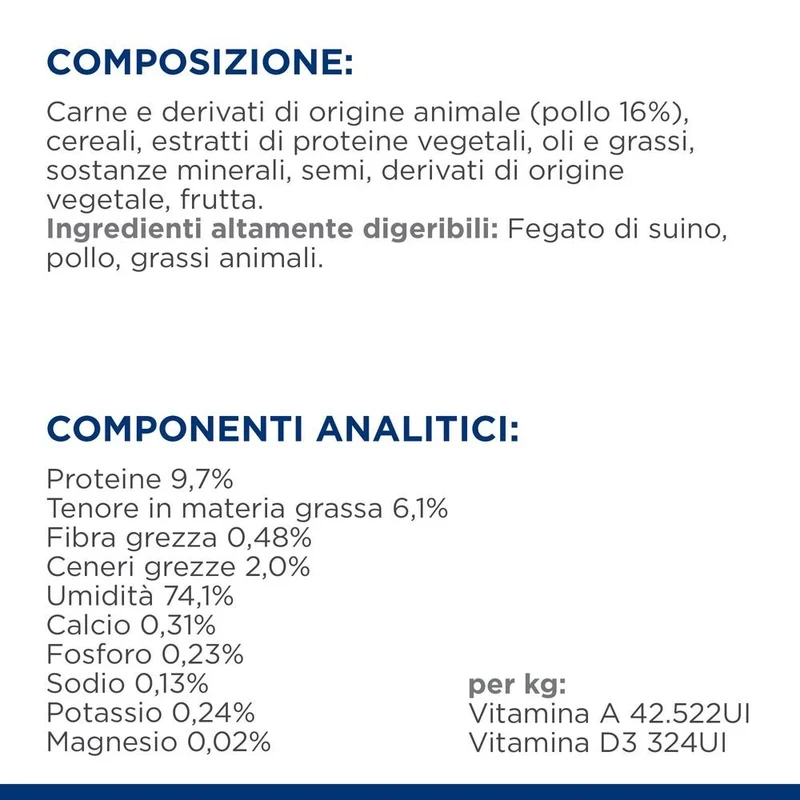 Hill's PRESCRIPTION DIET i/d alimento per gatti con pollo 156g Multipack 24 Pezzi