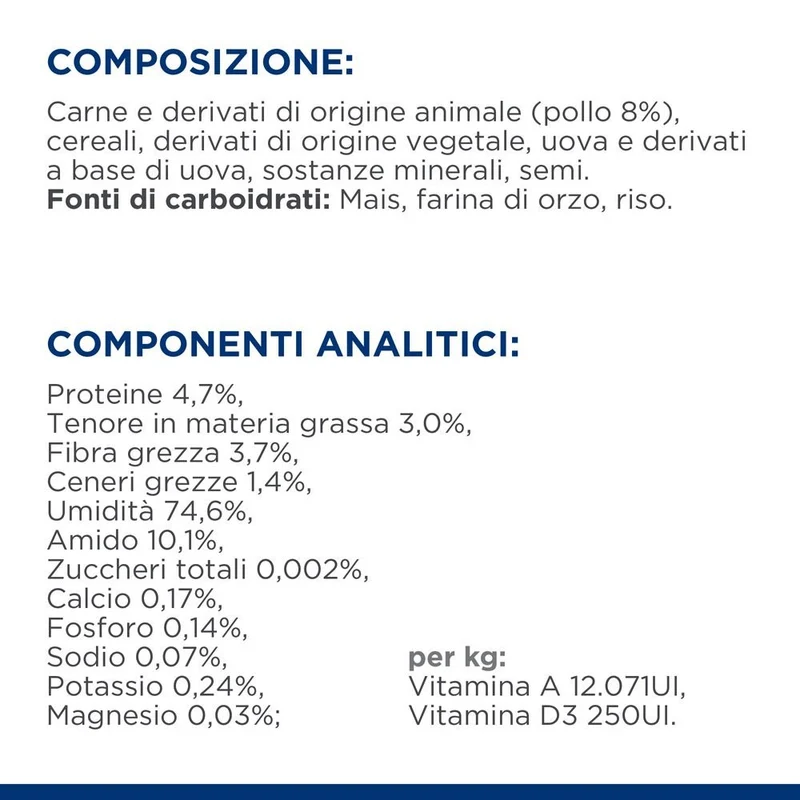 Hill'S Cane Prescription Diet W/D Patè 370gr