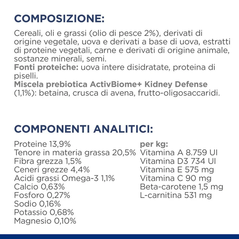 Hill's Prescription Diet k/d alimento per cani
