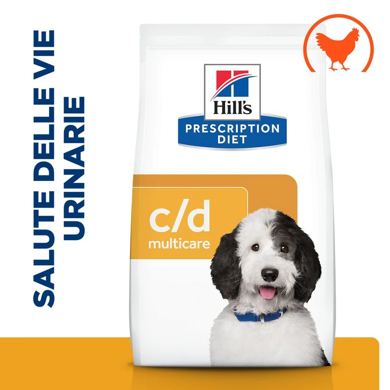 Hill's PRESCRIPTION DIET c/d Multicare alimento per cani con pollo