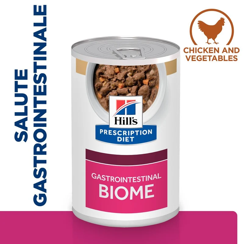 Hill's PRESCRIPTION DIET i/d spezzatino per cani con pollo e verdure aggiunte Per Cani 354g