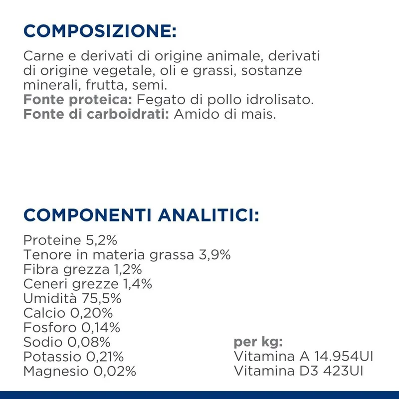 Hill's PRESCRIPTION DIET z/d alimento per cani Patè
