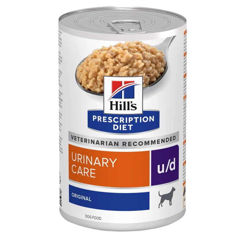 Hill's PRESCRIPTION DIET u/d alimento per cani Patè Multipack 370gr x 12