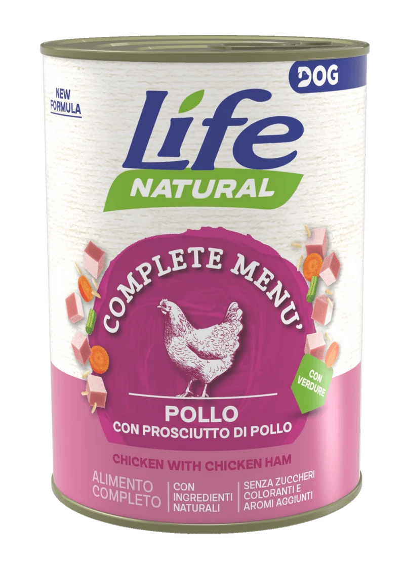 Life Cane Pollo Con Prosciutto Di Pollo