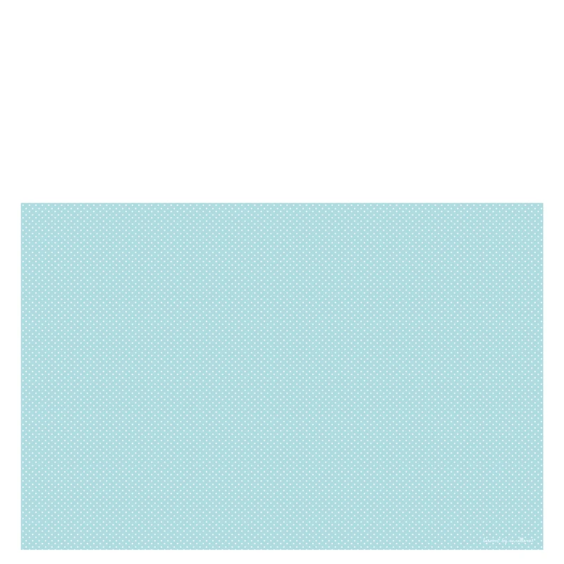 vinyl mat for kids dots blue