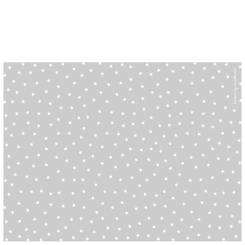 vinyl mat for kids stars grey