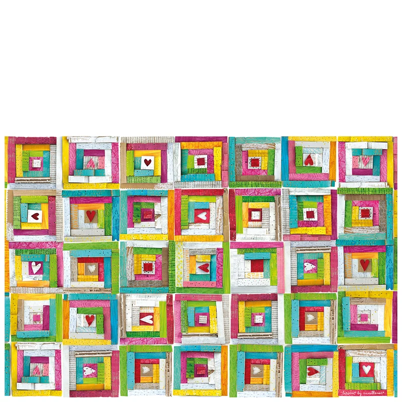 vinyl mat for kids patchwork anna llenas