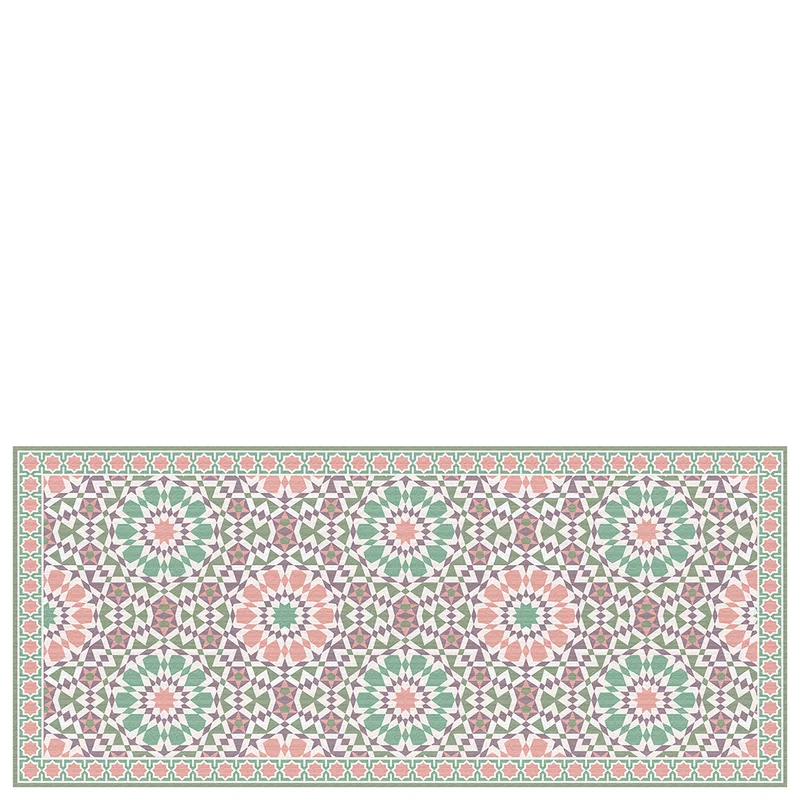 vinyl kitchen mat casablanca mosaic