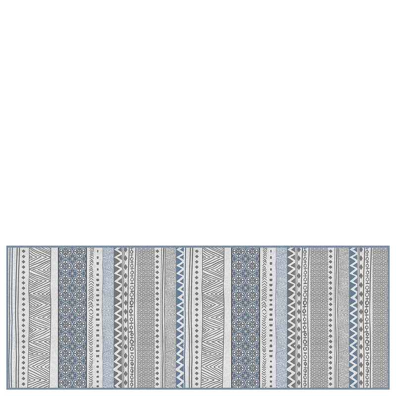 vinyl kitchen mat asilah blue
