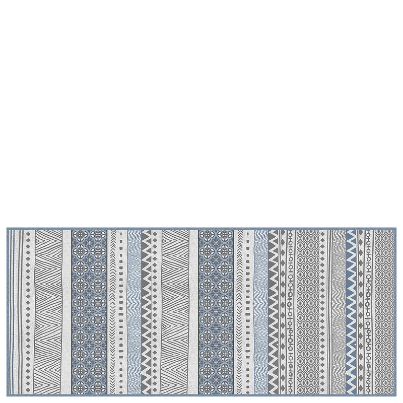 vinyl kitchen mat asilah blue