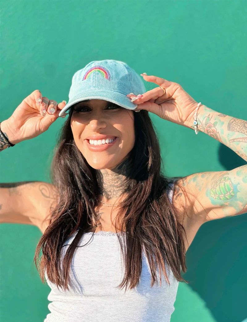 HUMAN-KIND BE BOTH Denim Hat