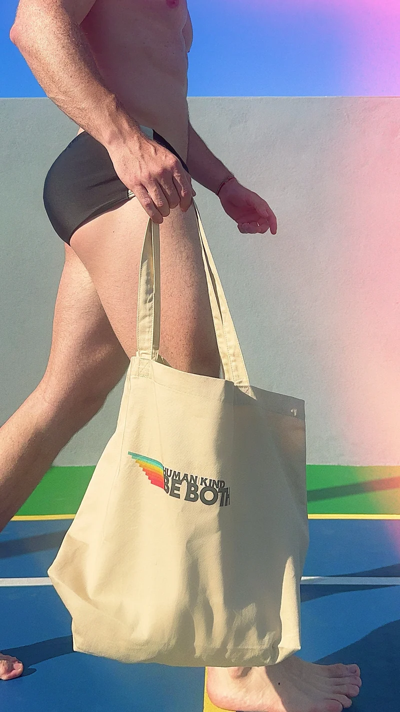 HUMAN-KIND BE BOTH TOTE BAG