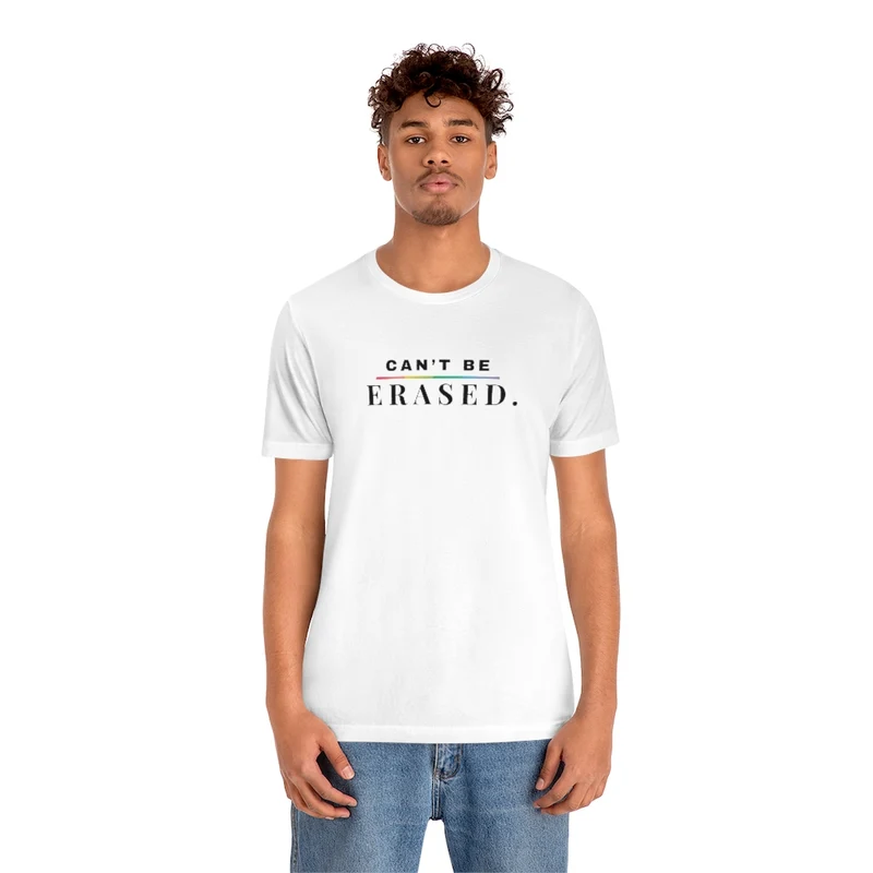Can't Be Erased Pride Tee