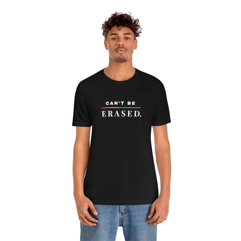 Can't Be Erased Pride Tee
