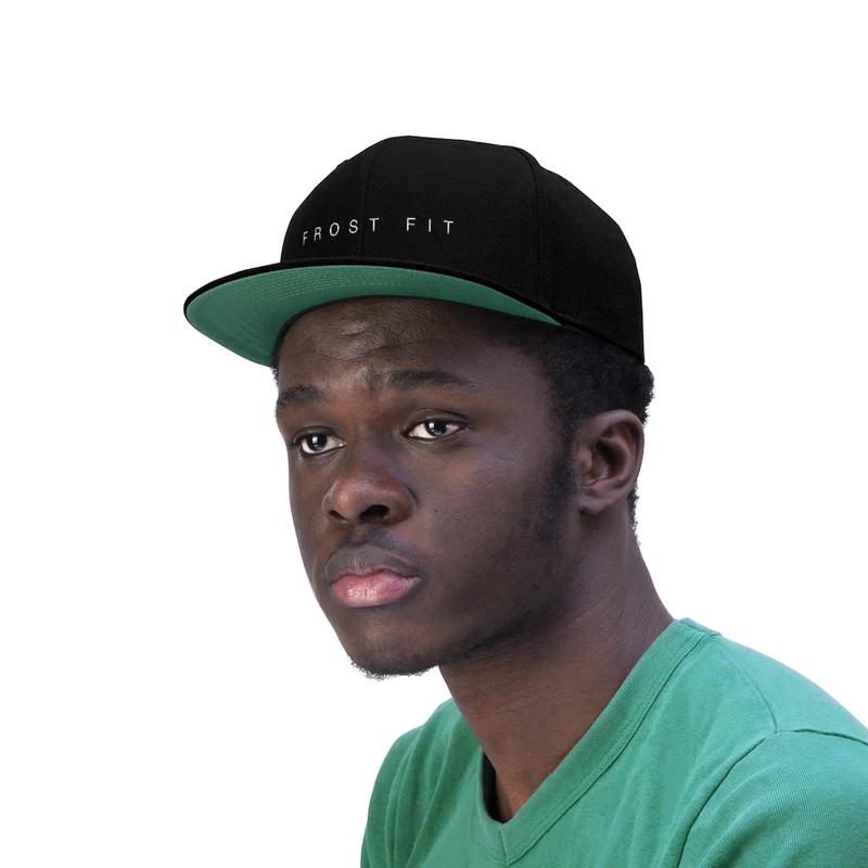 Unisex Flat Bill Frost Fit Hat