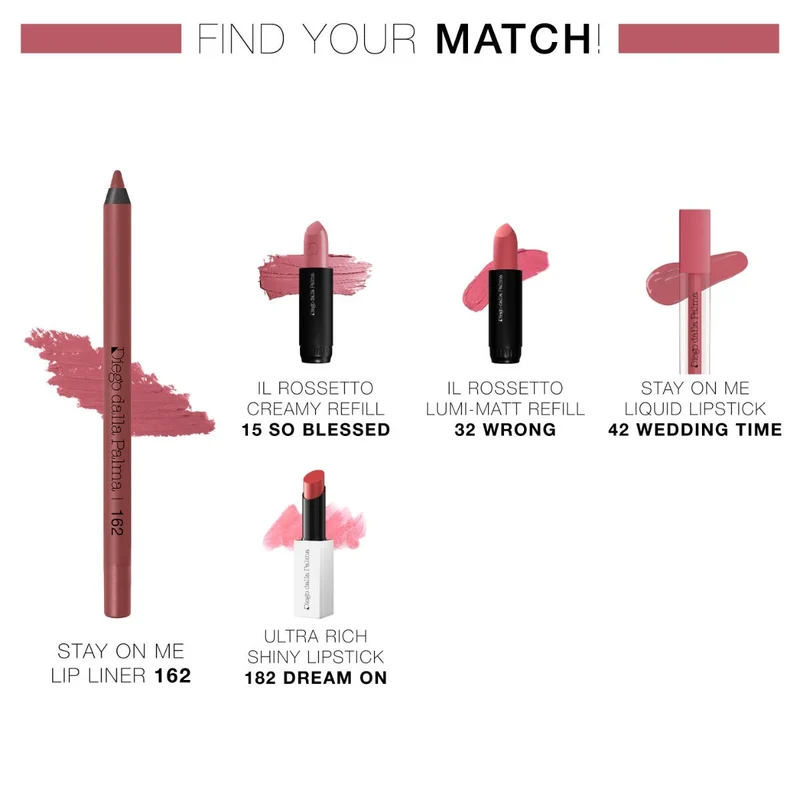 Stay On Me Lip Liner 162 Rosa Antico