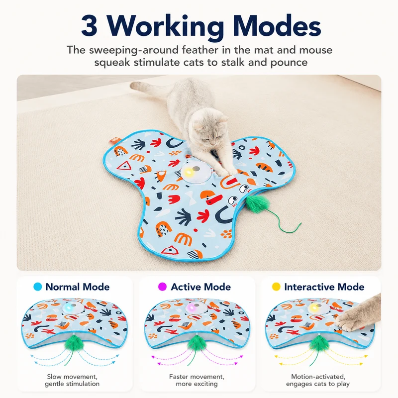HuntingFun Pro – Interactive Hide & Seek Cat Toy