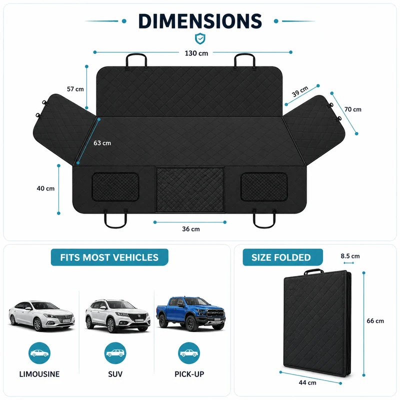 Hard Bottom Dog Car Seat Extender