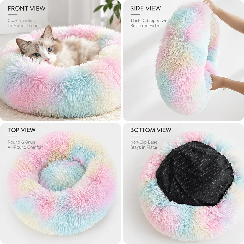 Cloud Calming Donut Bed - Anxiety Relieving Dog Bed