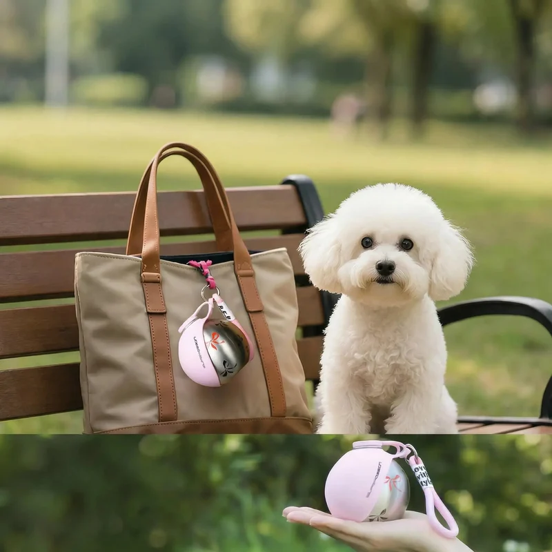 Portable Dog Water Bottle – Leak-Proof Travel Bottle with Bowl