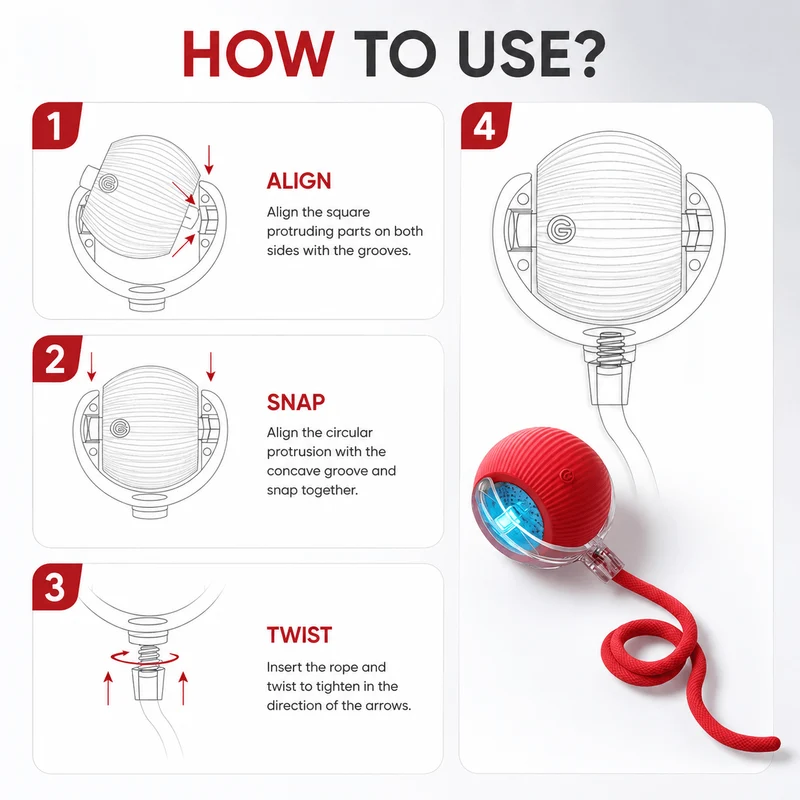 Plush Rolling Fun Ball – Smart Interactive Pet Toy for Dogs & Cats