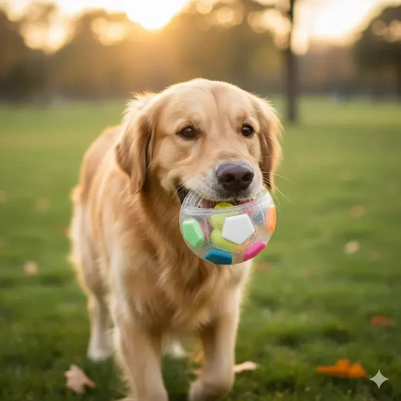 Durable Dog Toy Ball – Stress Relief Chew & Play Toy